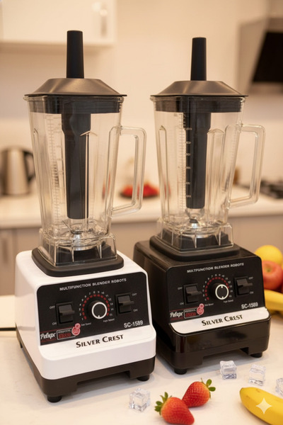 Coppers PROFESYONEL SILVER CREST MULTIFUNCTION BLENDER ROBOT ÇİFT HAZNELİ