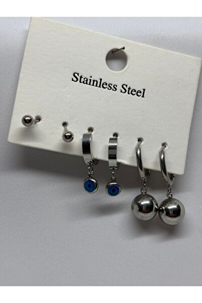staınless steel Steel Bijouterie Multiple Earrings