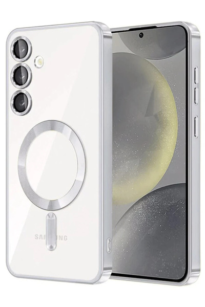 NewFace غطاء XMPDBY لهاتف سامسونج جالاكسي A54 5G كروس ماجنيتيكس (135005) - فضي