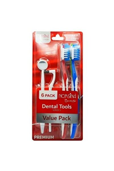 Oral-B Norusina economical toothbrush set, 6 pieces