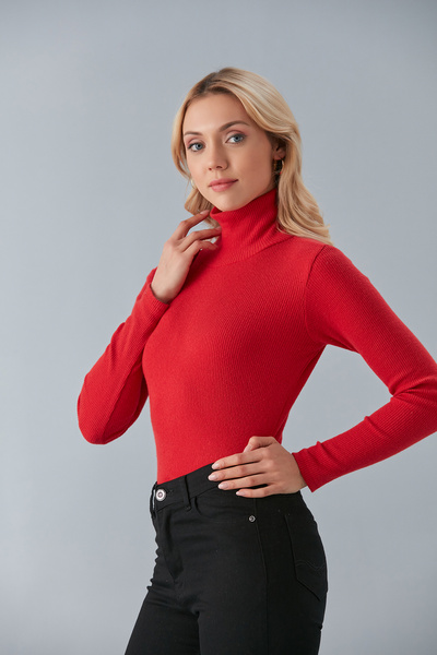 Cosy&Chic Thick Sweater 2-Piece Ready-To-Wear Pack Seasonal Savior Piece Cotton Turtleneck Ribbed Slimfit