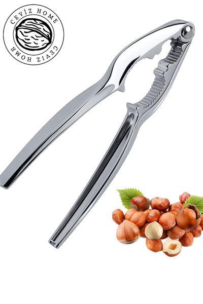 ceviz home züccaciye tekstil ltd şirketi Stainless Steel Nut Walnut Cracker – Stainless Steel Durable Hand Tool