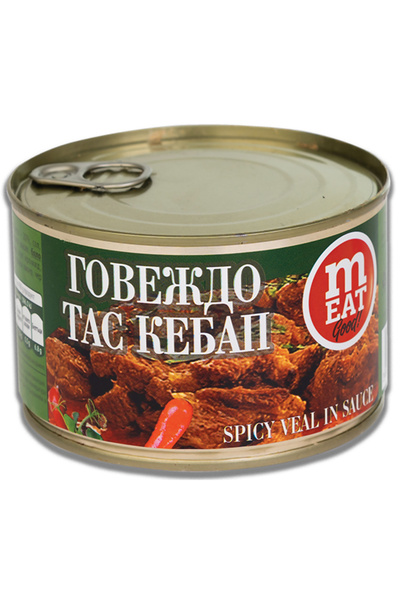 Maraida Tocană de vită 410g – Carne fragedă de vită în sos aromat de roșii