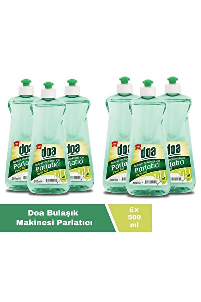 Doa Bulaşık Makinesi Parlatıcı 500 ML X6 Adet