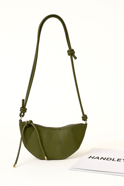 Handley Τσάντα ώμου πολυτελείας από δέρμα και σουέτ με λουράκι