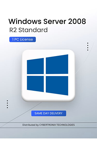 MICROSOFT Windows Server 2008 R2 Standard | 1 PC License | Digital License | SAME DAY DELIVERY