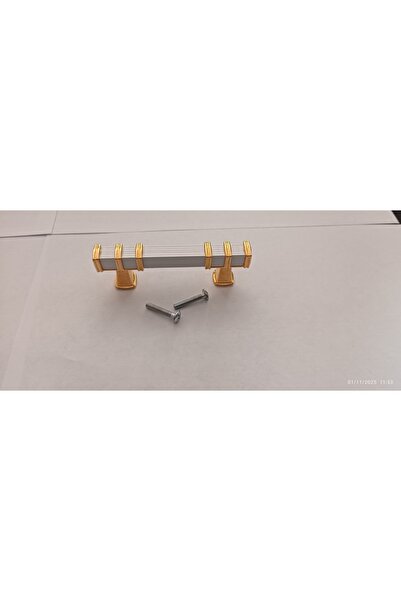 Arion Mâner de lux din aluminiu YÖRÜK BEYAZ-ALTIN, 5 bucăți, 64 MM (6,4 CM), ...