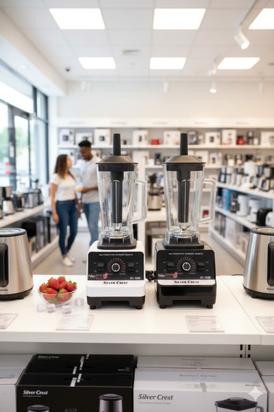 Coppers PROFESYONEL SILVER CREST MULTIFUNCTION BLENDER ROBOT ÇİFT HAZNELİ