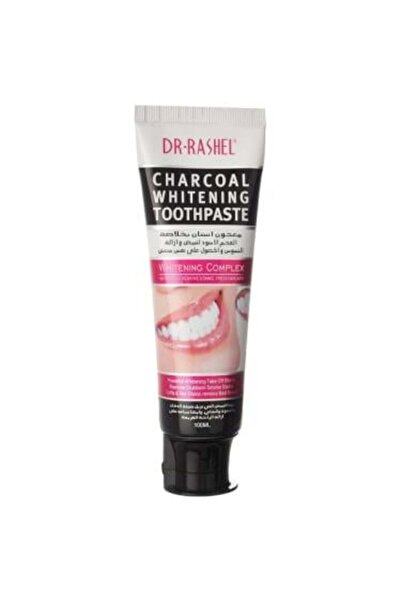 Dr. Rachel Black Charcoal Toothpaste for Whitening and Cavity Removal - 100 ml