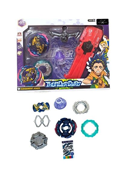 Premium Thundergyro Byblade Burst Evaluation 5 Arena Launcher B-142 Judgment Joker