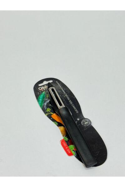 Living Vegetable peeler with a black handle