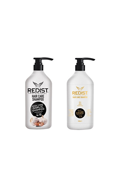 Redist Garlic Shampoo Set 1000 ml + Professional Shampoo 12 in 1 Expert 1000 ml