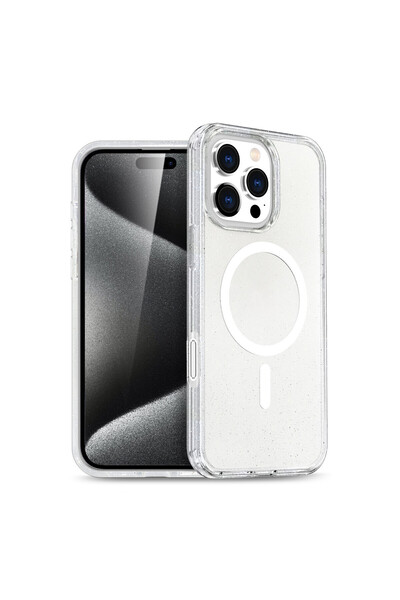 ceppark غطاء جوكو ابل ايفون 16 برو ماكس ستار ماج سيف - شفاف