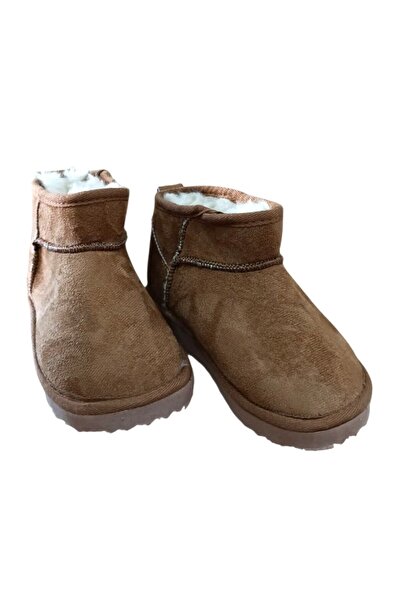 ahmet çağlar Feel Up En02 Kız Çocuk Peluşlu Süet Bilek Boy Eva Taban Bot