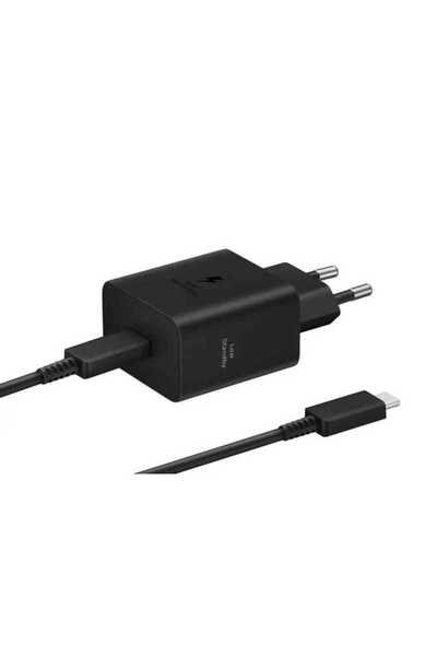 Samsung Incarcator retea EP-T4511XBEGEU 45W Super Fast Charging Cablu USB Typ...