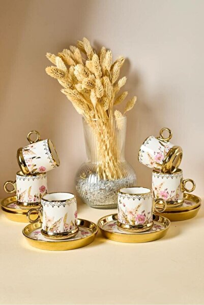 PerottiHome Jardim 6-Piece Coffee Cup Set