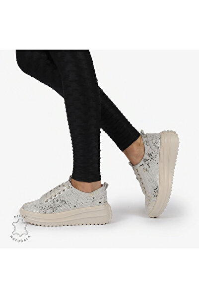 ANGEL BLUE Casual shoes genuine suede leather with LACE-UP CLOSURE CRL1306 beige