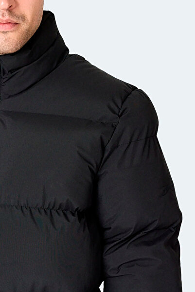 Slazenger Hecarim Men's Hooded Inflatable Black Jacket & Coat