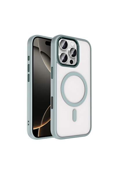 ceppark غطاء جوكو آيفون 16 برو ماكس تيريا ماج سيف - رمادي