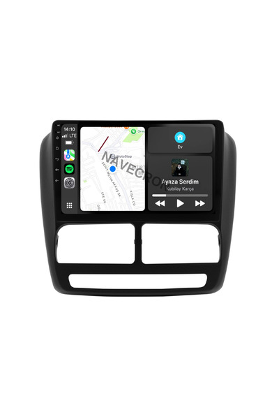NAVECRON FIAT DOBLO D3 2010-15 UYUMLU ANDROID MULTİMEDYA GERÇEK 4/64 KABLOSUZ...