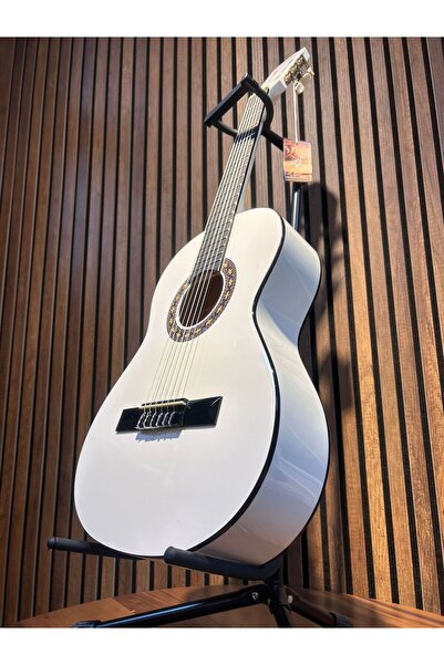 NEFES MÜZİK BARCELONA LC 3600 WH 3/4 KLASİK GİTAR BEYAZ (PENA+KILIF HEDİYELİ)