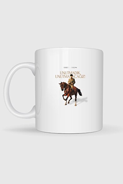 Bahriyeli Collection November 10Th Ataturk Will Never Be Forgotten We Will Never Forget Designed Mug Cup