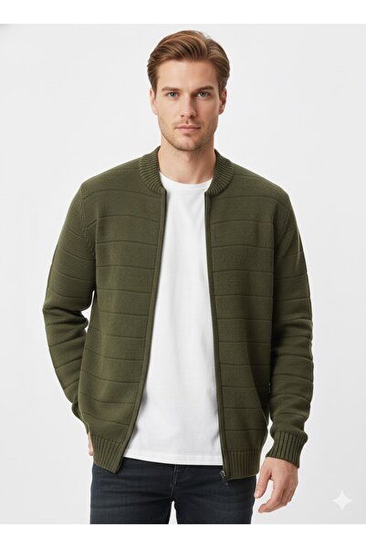 ModaPlaza Men's Plus Size Half Fisherman Sweater 881