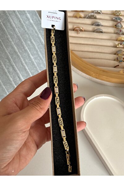 Butik XUping 14K Çelik Labirent Bileklikler