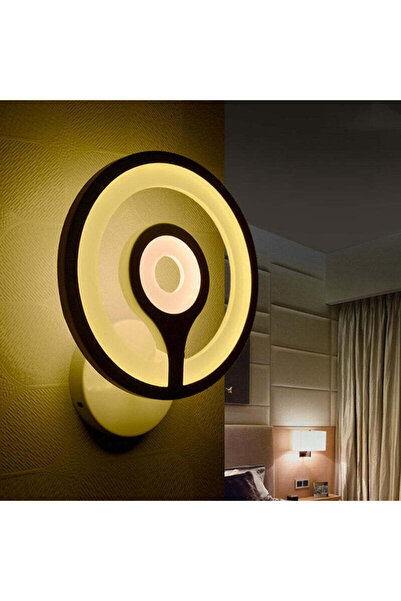 RFAN Lampă de perete LED, model K17-1, 3 tipuri de lumină, 35W, alb