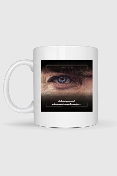 Bahriyeli Collection 10 November Atatürk Designed Mug Cup