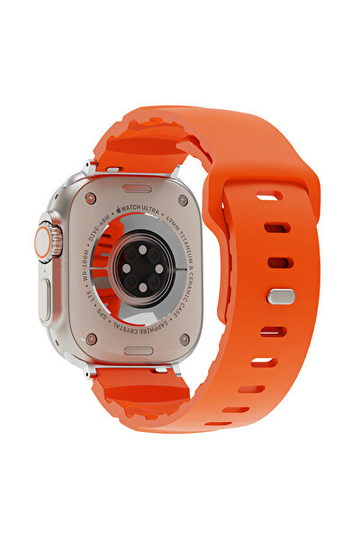 Lopard Apple Watch Ultra Band Series 1/2/3/4/5 49mm Kd-143 Silicone Band