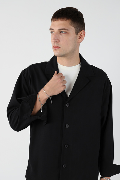 Mesfeno Мъжка риза от модална тъкан с боксерска кройка