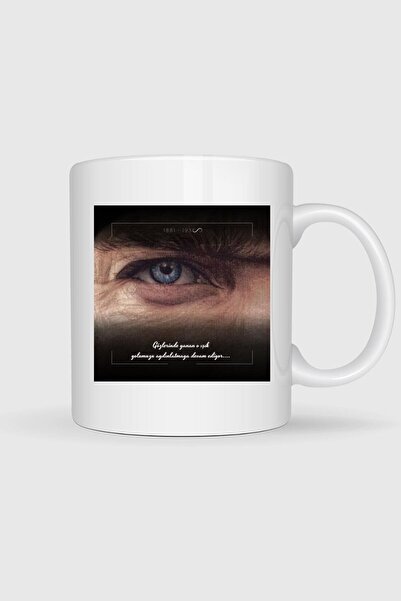 Bahriyeli Collection 10 November Atatürk Designed Mug Cup