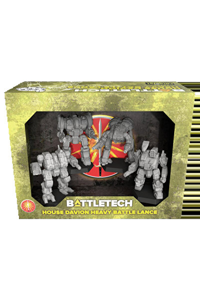 Catalyst Game Labs Battletech: House Davion Heavy Battle Lance - EN