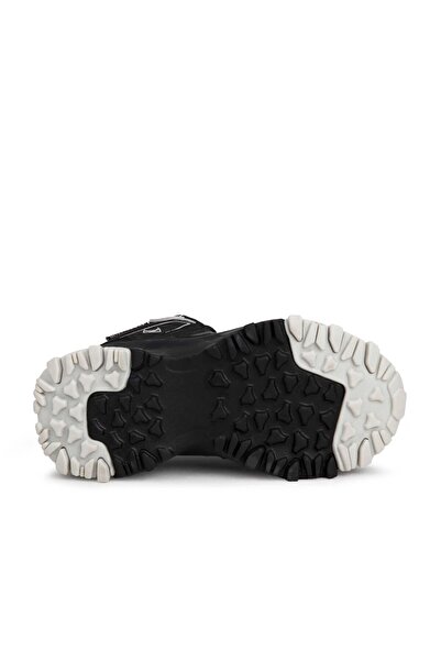 BUCKHEAD Μαύρες παιδικές αδιάβροχες μπότες με Velcro Alaska