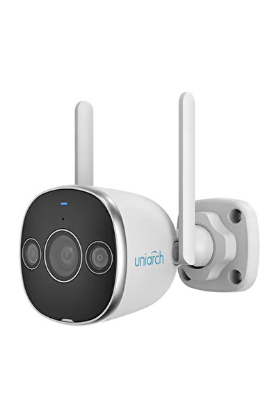 Uniarch WiFI IP Camera, 3MP, 2.8mm lens, IR 20m, Wl 10m, Bidirectional Audio - Uho-B2D-M3F3D