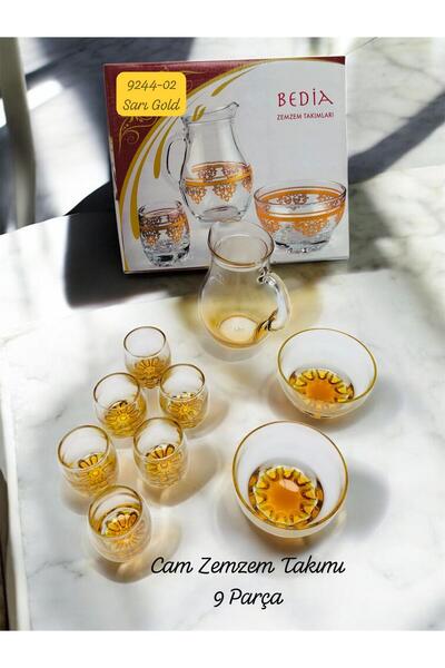 Sedef 9244 Cam Zemzem Takımı Renkli