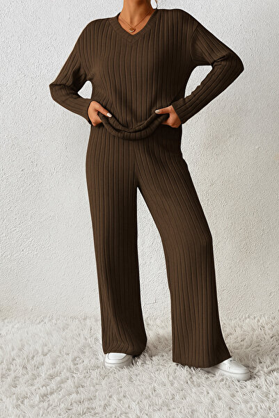 Sweetline Unisex Interlock Fabric Tracksuit Set – Comfortable for Home and Casual Wear