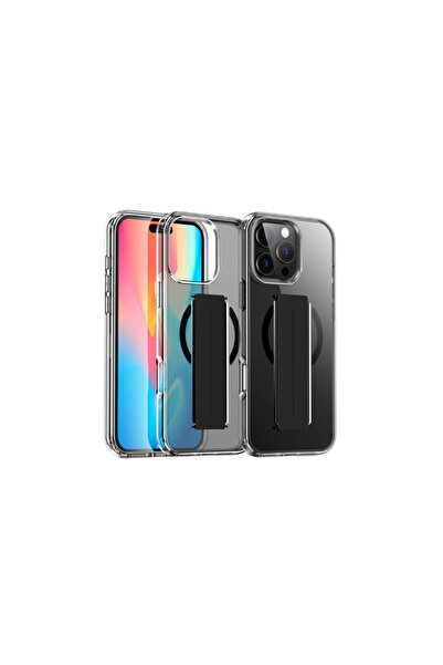 ceppark جراب Joko iPhone 16 Pro Max كفر Alpha Magsafe مع حامل - أسود