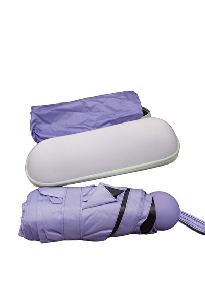 BLUEST SHOP Kapsül Küçük Mini Şemsiye,Seyahat Güneş Yağmur Şemsiyesi Kılıflı ...