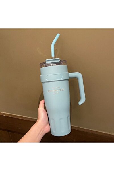 SITARAYURI HZ036 Insulated Mug with Handle and Airtight Lid, 1200ml