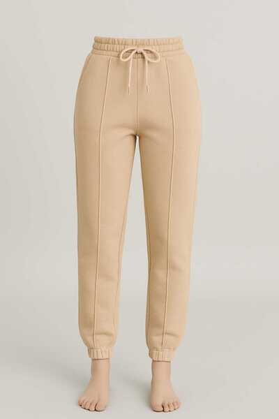 ANATOLIATEKSTILE Παντελόνι με ελαστική μέση – Μοντέρνο casual στυλ