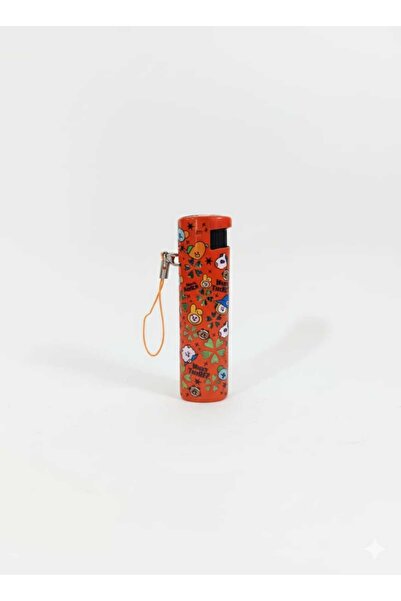 Markasız ucuz Çiçekli Işıklı Kadınlara Özel Metal Jet Turbo Hediyelik Çakmak