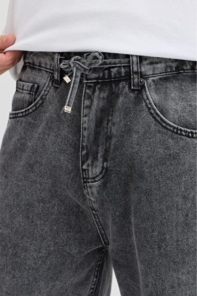Oksit Reax 896 Baggy Loose Fit Jeans with Elastic Waistband