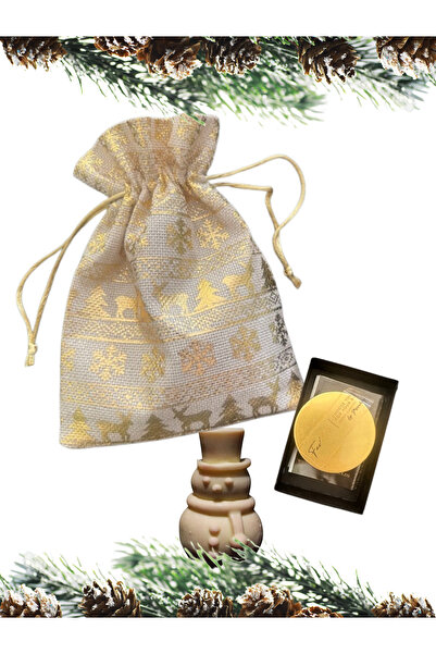 FAV'Or -Choose the best for you body Gold Cosmetic Gift Set "Santa's Bag"