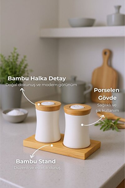 Bambum Chav Salt and Pepper Shakers