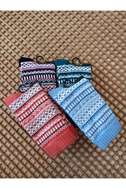 Rocks For Patterned Thick Viscose Elite 4-Piece Women's Socks