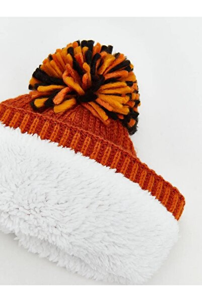 LC Waikiki Animal Figured Boys' Scarf, Beanie and Gloves Set (W5)