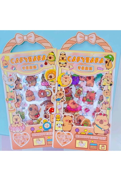 Ozzy CAPİBARA 2 Lİ STİCKER
