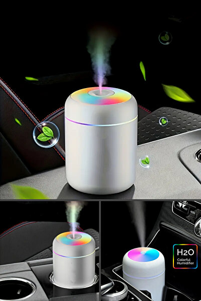 Tilbe Home 220ml Hava Nemlendirici Ultrasonik Ledli USB Buhar Makinesi ve Kok...